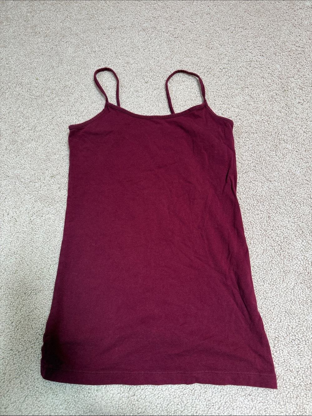 🔥10/$15 Burgundy Tank Top